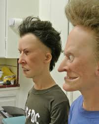 Found some more oldies from when I was making Beavis and Butthead.  #beavisandbutthead #beavis #butthead #cornholio #mtv #mikejudge #sculptures  #silicone #hyperrealism #buttmunch #huhuhuhuhu