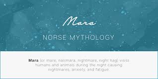 If you have straight hair. Mara Norse Mythology Jill Karlsson