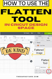 One of the many great reasons to use the cricut craft room is that it gives you the ability to weld your cuts, such that you can overlap images or characters. How To Use Flatten In Cricut Design Space The Barne Yard