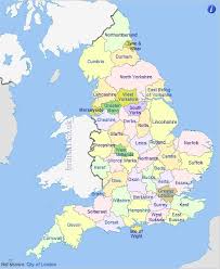 England map showing major roads, cites and towns. A Map Of England A Large English Map British Map