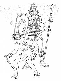 David And Goliath Coloring Pages Best Coloring Pages For Kids David And Goliath Bible Coloring Pages Coloring Pages