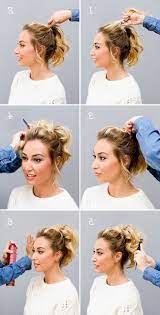 Prom Updo Hairstyles Short Hair 1000 Ideas About Short Prom Hair On Pinterest Prom Hair Short Halflang Haar Opsteken Kapsels Haar Opsteken