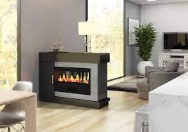 twin star home duoglow unobstructed views of your electric fireplace unequivocal style for your home one fireplace with two views home fireplace design