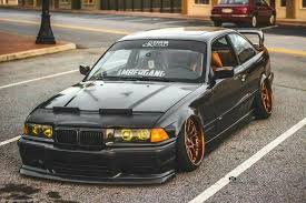 Bmw E36 3 Series Black Slammed Stance Cambergang Bmw Bmw E36 Bmw E30