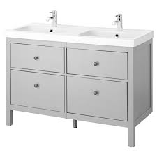 Hemnes Odensvik Sink Cabinet With 4 Drawers Gray Ikea
