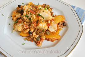 Se amate i piatti a base di pesce, ricchi e gustosi, vi invitiamo a provare la ricetta del baccalà alla messinese. Baccala Alla Siciliana Baccala Agghiotta Maniamorefantasia Blog