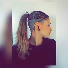 Undercut Undercutgirl Undershave 360undercut Shavedsides Ponytail Hair Styles Undercut Long Hair Undercut Hairstyles