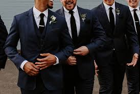Image result for black tie optional male