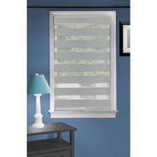 Zebra roller shades combine alternating sheer and solid bands in a single shade. Cordless Celestial Sheer Double Layered Zebra Shade Layered Shade Cordless Window Shades Shades Blinds