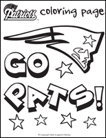 Coloring Pages Go Patriots Football Coloring Pages Football Kids Patriots Football
