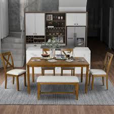 Maybe you would like to learn more about one of these? Dining Room Table And Chairs Grey Kitchen Table And Chairs For 6 6 Piece Dining Table Set With 4 Chairs And 1 Bench Dining Room Table And Chairs For Home Kitchen Restaurant