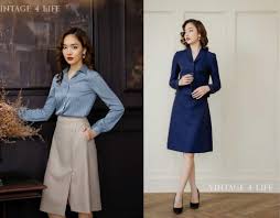 MẸO CHỌN VÁY CÔNG SỞ CHO NGƯỜI BÉO BỤNG