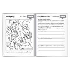 Color holy week coloring page yourself and with your kids. Lenten Adventure Activity Book 2 Holy Week To Divine Mercy Sunday