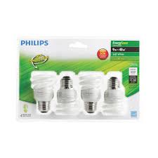Phillips Energy Saver Spiral Cfl Light Bulb Set Sears Marketplace