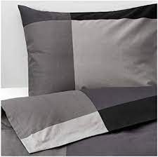 Parure copripiumino reversibile in cotone chinoiserie. Asia Ikea Brunkrissla Copripiumino E 2 Federe Nero Amazon It Casa E Cucina