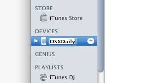 The first option is to share. How To Change The Name Of An Iphone Ipad Ipod Touch With Itunes Osxdaily
