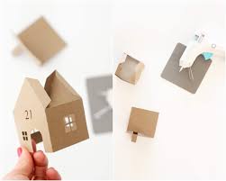 If you thought that cardboard can be used just to make boxes and pack your things when you are moving you are totally wrong. How To Make A Christmas Village Diy Festive Home Decor Ideas