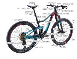 Parts Of The Mountain Bike Bmx Bike Parts Bmx Bikes Bicycle Spokes