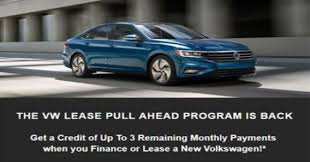 Vw Lease Pull Ahead Program Prestige Volkswagen