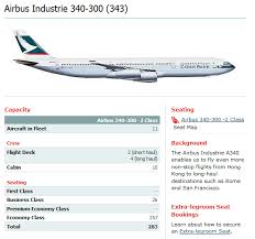 Philippine Airlines Seat Map Seatguru Airbus A340 300 343 V2