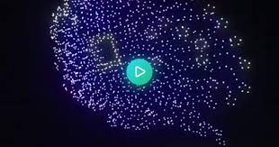 Drones Show Computers Light Show Technology Wallpaper Drone