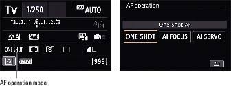 How to Change the AF (Autofocus) Operation Mode on Your Canon EOS 80D -  dummies