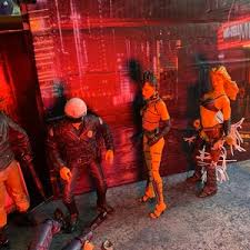 1/6th Scale Cyberpunk Dystopian Ikea Detolf 15x15 Diorama Backdrop