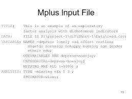 Mplus wishes you all a very happy pongal, makar sankranti & lohri may the festival spread happiness and prosperity in everyone's life! Demonstration Of Sem Based Irt In Mplus Ppt Download