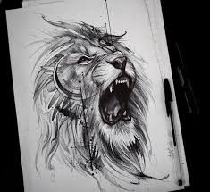 Tattoo Drawings For Men Lion Tattoo Animal Tattoos Tattoos