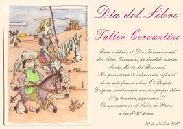 Día del libro para niños de primaria. Dia Del Libro 2016 Taller Cervantino Infantil Santa Maria Del Berrocal