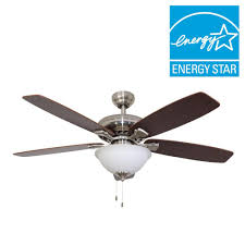Sahara Fans Ardmore 52 In White Ceiling Fan 10038 The Home Depot Star Ceiling Ceiling Fan Energy Star