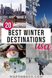 20 Winter Destinations In The Usa Best Winter Vacations Vacations In The Us Cool Places To Visit
