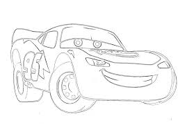 Well, in the center of attention is the favorite car of many boys. Mcqueen Car Coloring Page Lightning Mcqueen Coloring Page 1 Coloringpages Lightning Mcqueen Drawing Coloring Pages Lightning Mcqueen