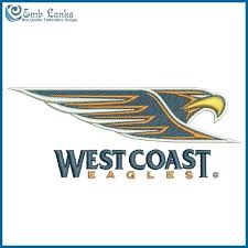 West coast has launched a new logo and playing strip for next season, with the club preparing to 'venture into a new era' with the fresh design. Pin On Australian Football League Team Logo Machine Embroidery Designs