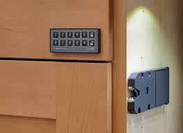 Stealthlock Battery Powered Rf Cabinet Lock Set In The Hafele America Shop