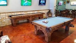 The Golden West St Thomas With Matching Shuffleboard Billiard Tables Shuffleboard Billiard Table