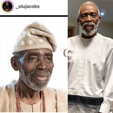President Buhari Celebrates Veteran Actor, Olu Jacobs at 80