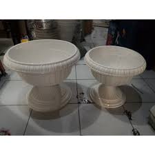 Cara membuat pot bunga dari paralon bekas. Jual Pot Bunga Lotus Putih Plastik Dekorasi Manten Sido Mumbul