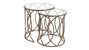 Wood, sturdy, adjustable leveling feet, worn in some areas, smallest table has tiny. Pier 1 Sale Shop The Store S Going Out Of Business Sale Online Cnn Underscored