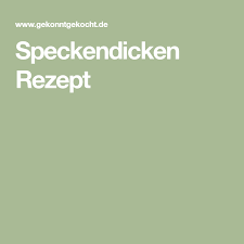 Speckendicken Rezept Rezepte Sahnecreme Neujahr