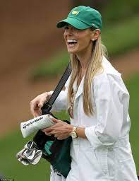 Golfers Wags And Babies Hit The Green As Caddies Before Masters Womens Golf Shirts Golf Outfit Golf Outfits Women