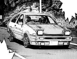 The ae86 has gained significant popularity as the titular car featured in the anime and manga series initial d, as well as in the drifting. Takumi Fujiwara S Toyota Ae86 Initial D Wiki Fandom
