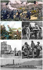 Entre los años 1861 y 1865, el territorio estadounidense fue atravesado por ejércitos enteros de soldados, todos americanos, pero enfrentados entre sí. Guerra De Secesion Wikipedia La Enciclopedia Libre
