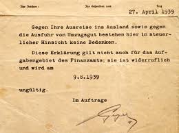 Learn how to apply for tax compliance certificate using the enhanced and simplified process of tcc application on kra itax portal today. Jewish Museum Berlin Home And Exile Object Clerance Certificate Emigration Attempt By Willy Bornstein