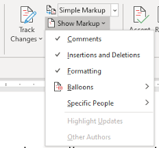 Delete the current comment (you have to select the comment balloon first, otherwise this option is disabled) How To Hide Comments In Word Or Display Them