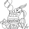 Easter basket coloring page images. 1