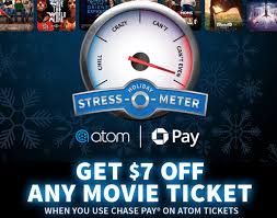 Click to find the hottest atom top promo codes & coupons for january 2021 at promocode.cloud, save money with us, from now on! Expired Chase Pay 7 Off Any Movie Ticket With Atom Tickets Doctor Of Credit
