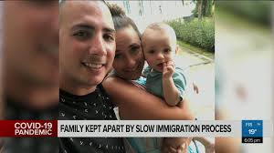 Unexpected reunion: family back together after year of paperwork delays