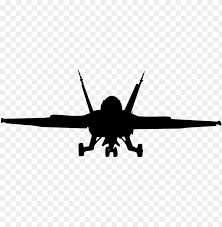 Thingiverse is a universe of things. Fighter Plane Front View Silhouette Png Free Png Images Toppng