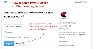 Finally, select the camera icon to add a profile image. How To Add Twitter Signup Option Oauth2 On Discourse Org Forum Detailed And Verified Steps Crunchify
